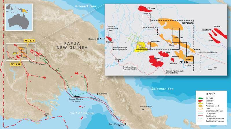 Papua New Guinea regional to detail map